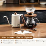 Bincoo Coffee Dripper Set Hand-brewed Coffee Pot Glass Sharing Pot Filter Cup coffee utensil set household brewing filter pot