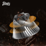 BINCOO Coffee Electric Grinder Steel Core Coffee Bean Grinder Home Small Portable for Office Outdoor and Travel