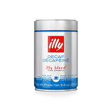 illy Decaffeinated Ground Espresso Coffee, Classic Medium Roast
