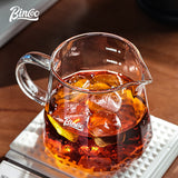 BINCOO Glass Coffee Sharing Pot Set Filter Cup Drip Filter Paper Funnel Hand Brewing Pot Coffee Kettle 500ML/700ML