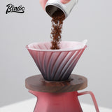 Bincoo Hand Brewing Coffee Pot Set Blackberry Filter Cup Sharing Pot Glass Pot Set 600ML