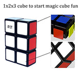 GoodCube 1x2x3 Floopy Cube Black 1x2x3 Speed Cube Puzzle