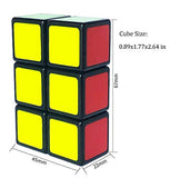 GoodCube 1x2x3 Floopy Cube Black 1x2x3 Speed Cube Puzzle