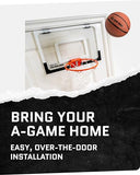 SKLZ 18" Mini Basketball Hoop with Shatterproof Backboard
