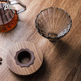 BINCOO Coffee Dripper Set Filter Cup Coffee Pot Set Coffee Sharing Pot Strainer Cup Extraction Filter Coffee Utensils 400ML/600ML