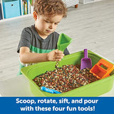 Learning Resources Helping Hands Sensory Scoops, 4 Pieces, Ages 3+