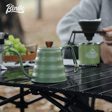 BINCOO Coffee Dripper Set Outdoor Hand-brewed Coffee Pot Set Camping Coffee Equipment for Outdoor and Travel 600ML