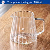 BINCOO Coffee Dripper Set Filter Cup Coffee Pot Set Coffee Sharing Pot Strainer Cup Extraction Filter Coffee Utensils 400ML/600ML