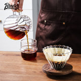 BINCOO Coffee Dripper Set Filter Cup Coffee Pot Set Coffee Sharing Pot Strainer Cup Extraction Filter Coffee Utensils 400ML/600ML
