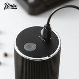 BINCOO Electric Coffee Grinder Small Coffee Bean Grinder Portable Automatic Italian Grinder for Household Office and Outdoor