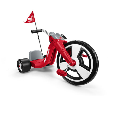 Radio Flyer Big Flyer Sport, Outdoor Ride On Toy for Kids Ages 3-7, Red Toddler Bike, Large