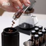 BINCOO Coffee Sealed Jar Transparent Storage Canister One-way Exhaust Valve Portable Storage Bottle