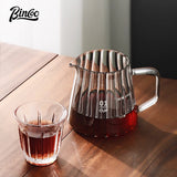 Bincoo Hand Brewed Coffee Pot Set Dripper Set Filter Cup Coffee Pot Coffee Funnel Glass Sharing Pot 400/600ML