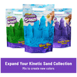 Kinetic Sand Ultimate Sandisfying Set, 2lb of Pink, Yellow and Teal Play Sand