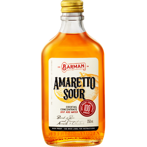 Barman Amaretto Sour Cocktail Concentrate 250 ml