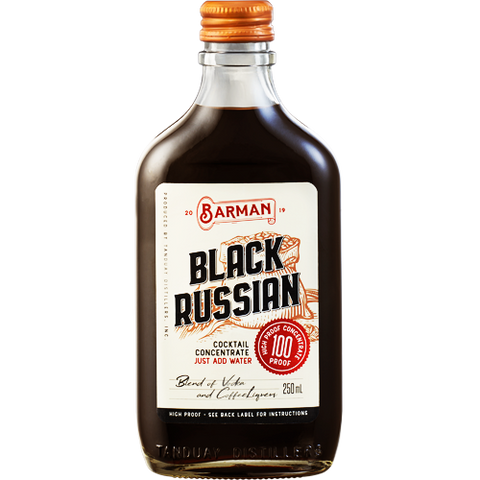 Barman Black Russian Cocktail Concentrate 250 ml