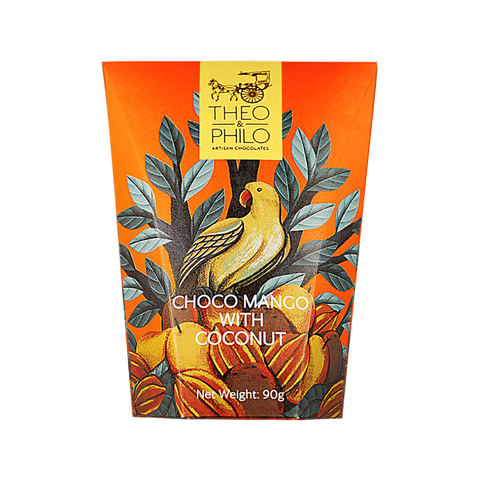 Theo and Philo Chocolates Chocolate Mangoes with Coconut