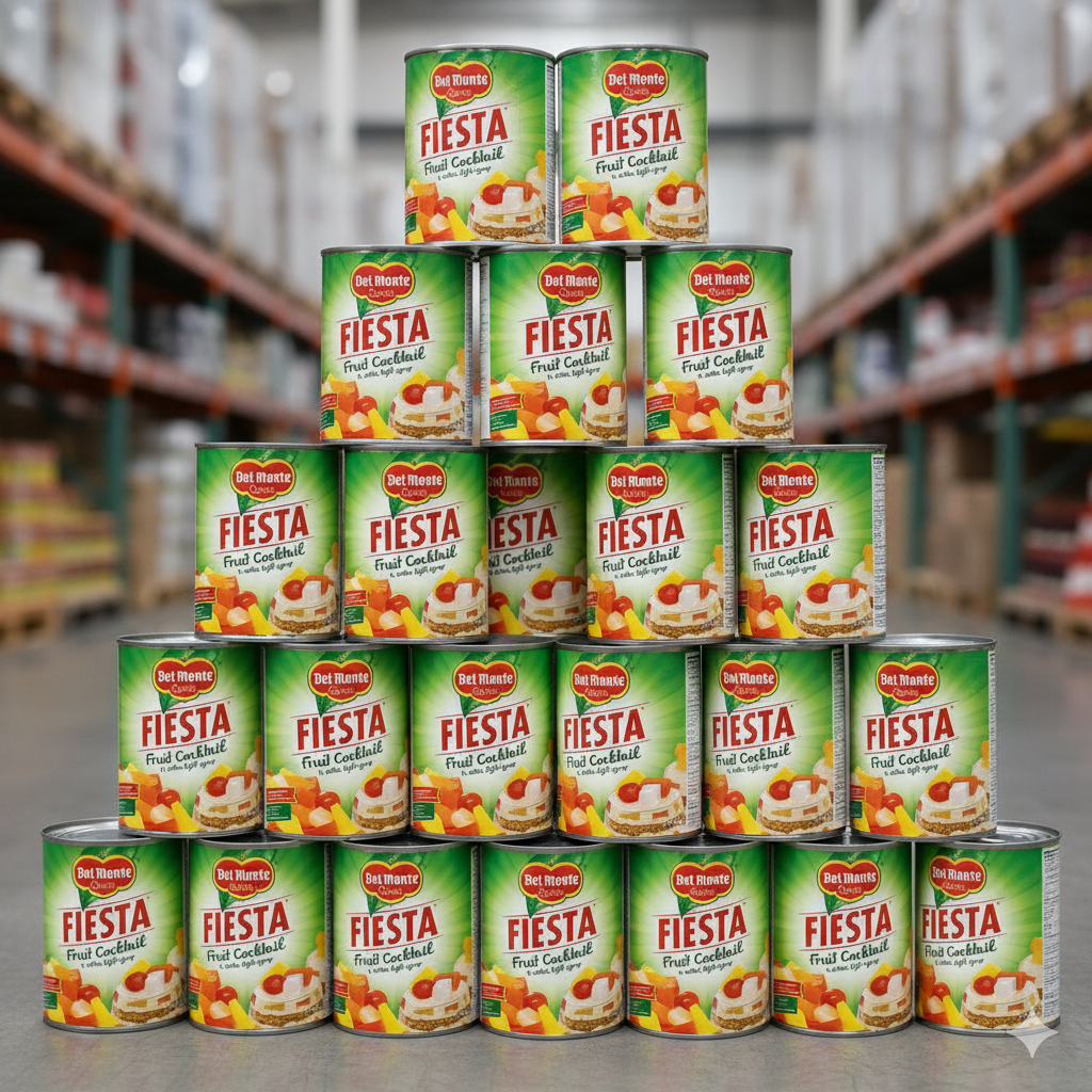 Del Monte Fiesta Fruit Cocktail – Case of 24 × 432g Cans