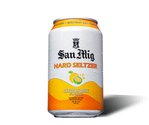 San Miguel Hard Seltzer Citrus Mix Flavor Can 330ml - 3 Cans