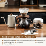Bincoo Coffee Dripper Set Hand-brewed Coffee Pot Glass Sharing Pot Filter Cup coffee utensil set household brewing filter pot