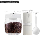 BINCOO Coffee Electric Grinder Steel Core Coffee Bean Grinder Home Small Portable for Office Outdoor and Travel