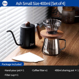 BINCOO Coffee Dripper Set Filter Cup Coffee Pot Set Coffee Sharing Pot Strainer Cup Extraction Filter Coffee Utensils 400ML/600ML
