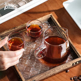 BINCOO Glass Coffee Sharing Pot Set Filter Cup Drip Filter Paper Funnel Hand Brewing Pot Coffee Kettle 500ML/700ML