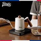 BINCOO 350ML/600ML Coffee Hand Brewing Pot Mini Portable Coffee Pot Long Mouth and Narrow Mouth Pot Stainless Steel Coffee Kettle