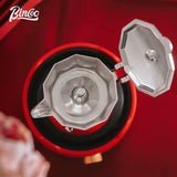 BINCOO Moka Pot Set Gift Box Espresso Coffee Kettle Hand Brewed Coffee Pot Holiday Birthday Gift Best Gift 3 Cups