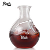 BINCOO Glass Coffee Pot Set Hand Brew Coffee Maker Coffee Utensils fo Office Household 280ML