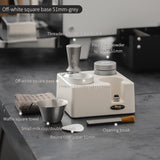 BINCOO Italian Coffee Cloth Powder Dispenser Base Multifunctional Storage and Press Powder Hammer Set 51/58MM