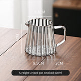 Bincoo Hand Brewed Coffee Pot Set Dripper Set Filter Cup Coffee Pot Coffee Funnel Glass Sharing Pot 400/600ML