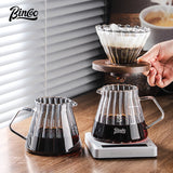 BINCOO Coffee Dripper Set Filter Cup Coffee Pot Set Coffee Sharing Pot Strainer Cup Extraction Filter Coffee Utensils 400ML/600ML