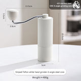 Bincoo Coffee Grinder Hand Shaking Grinding Bean Machine Coffee Bean Grinding Machine Compatriots Grinding Steel Core Grinding Powder