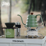 BINCOO Coffee Dripper Set Outdoor Hand-brewed Coffee Pot Set Camping Coffee Equipment for Outdoor and Travel 600ML