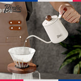 BINCOO 350ML/600ML Coffee Hand Brewing Pot Mini Portable Coffee Pot Long Mouth and Narrow Mouth Pot Stainless Steel Coffee Kettle