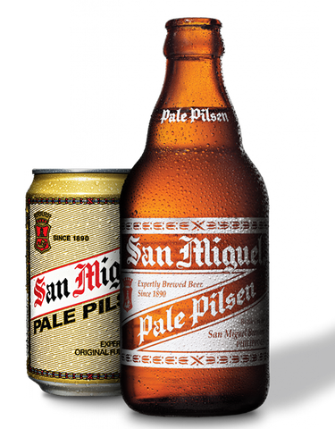 San Miguel Beer Pale Pilsen Bottle 330ml - 6 Bottles