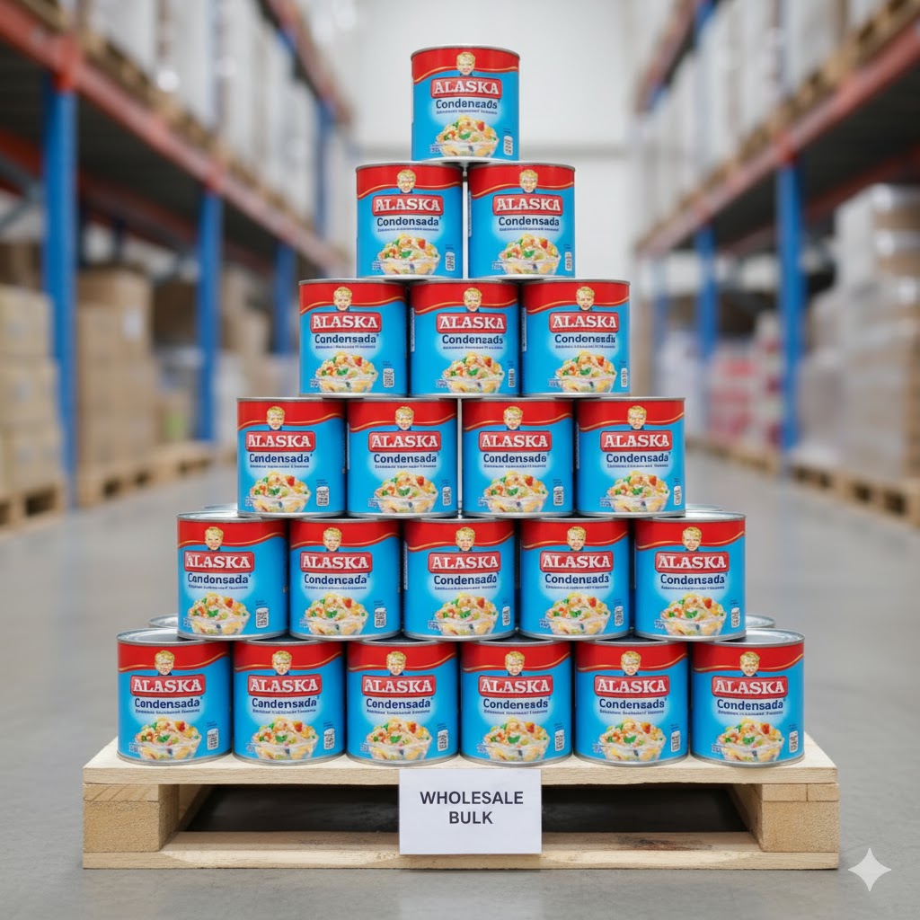 Alaska Condensada Plain – Case of 48 × 370g Cans