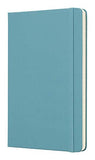 Moleskine Classic Notebook, Hard Cover, Large (5" x 8.25") Ruled/Lined, Reef Blue, 240 Pages