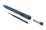 Moleskine Go Pen Ballpoint Pen, 1.0mm Point, Sapphire Blue