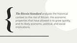 The Bitcoin Standard