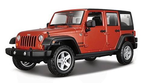 Maisto 1:24 W/B - Special Edition Trucks - 2015 Jeep Wrangler Unlimited - Orange