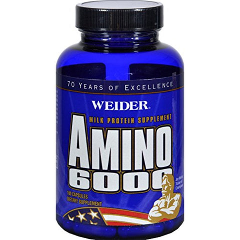 Weider Amino 6000, 100 Capsules