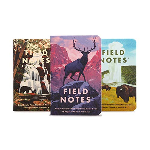 Field Notes: National Parks Series C 3-Pack