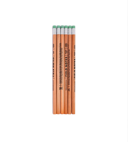 Field Notes: Woodgrain Pencil 6-Pack