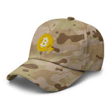 Bitcoin Lightning Multicam dad hat