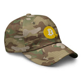 Bitcoin Lightning Multicam dad hat