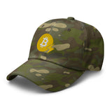 Bitcoin Lightning Multicam dad hat