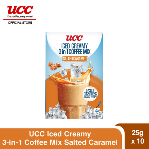 UCC Iced Creamy Salted Caramel 3-in-1 Coffee Mix