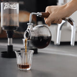 BINCOO Coffee Siphon Pot Coffee Pot Household Siphon Distillation Manual Coffee Maker Set Serves 3 Cups/5 Cups